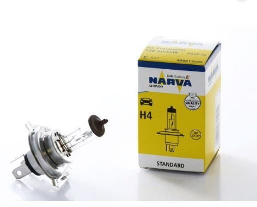 Narva 488813000 Halogen lamp Narva Standard 12V H4 60/55W 488813000