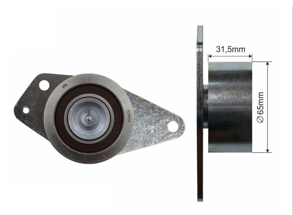 deflection-guide-pulley-timing-belt-220-00-28403519