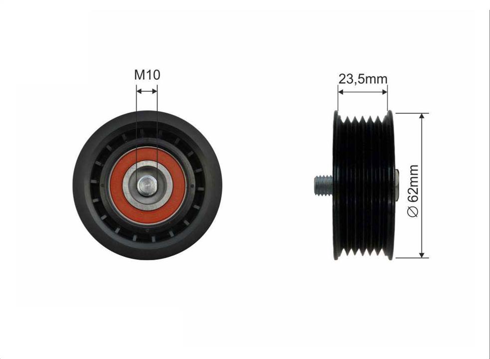 v-ribbed-belt-tensioner-drive-roller-500010-27950176