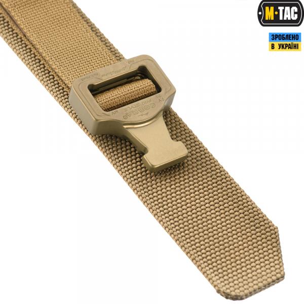 M-Tac belt Cobra Buckle Tactical Belt Coyote XS&#x2F;S M-Tac 10126005-XS&#x2F;S
