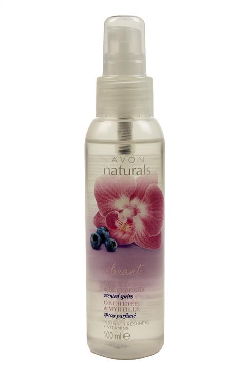 Avon Naturals 5050136874186 Body Lotion Spray Magic Orchid and Blueberries, 100 ml 5050136874186