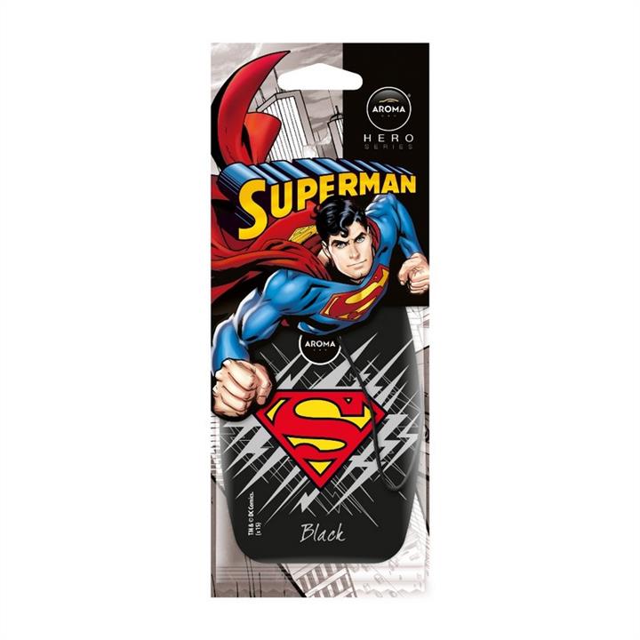 Aroma Car 92768 Air freshener Hero Superman Black 92768
