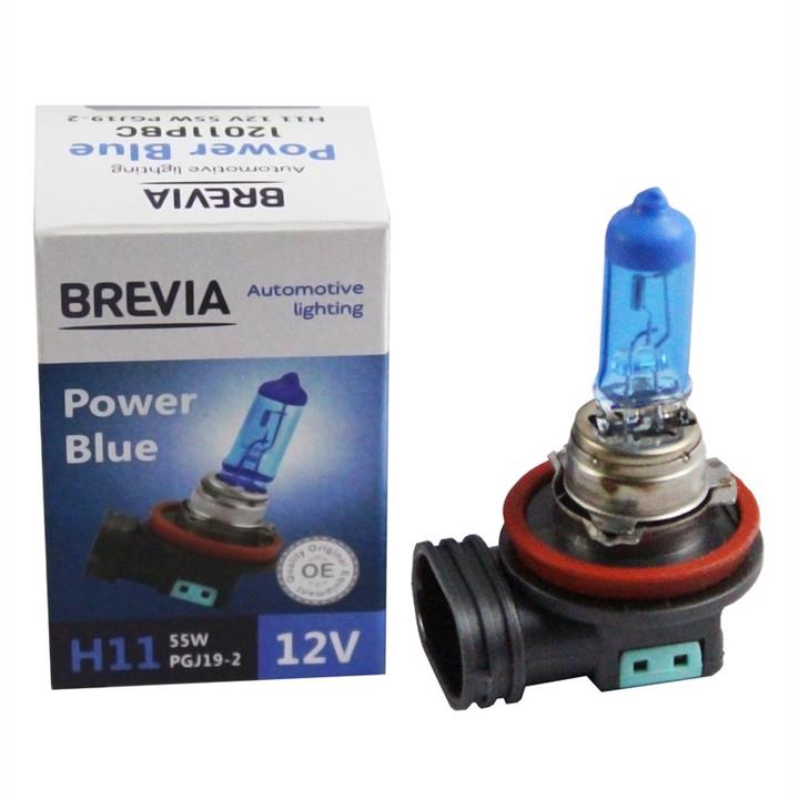 Brevia 12011PBC Halogen lamp Brevia Power Blue 12V H11 55W 12011PBC