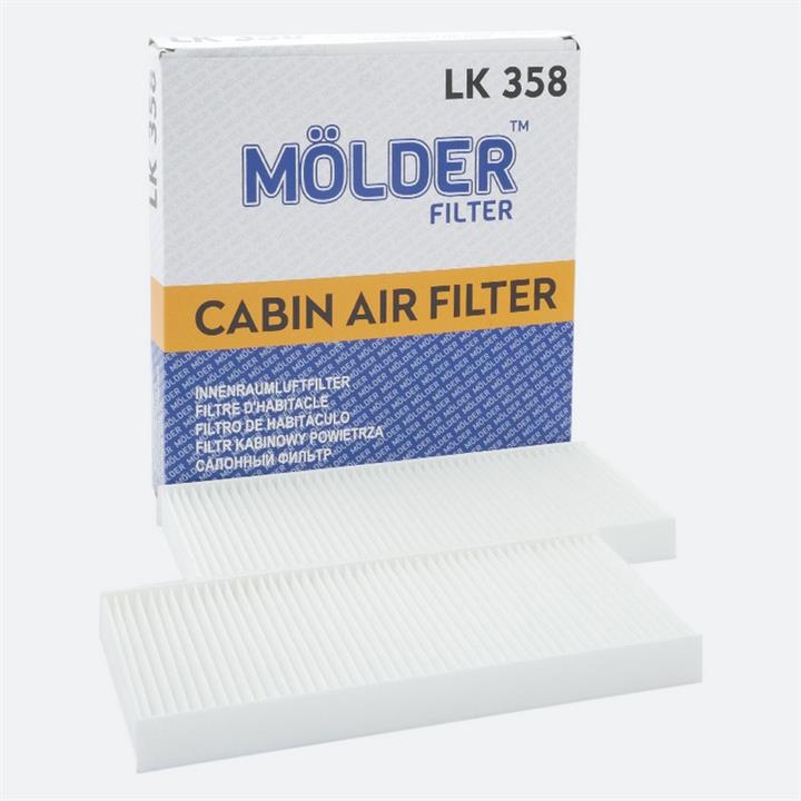 Molder LK358 Filter, interior air LK358