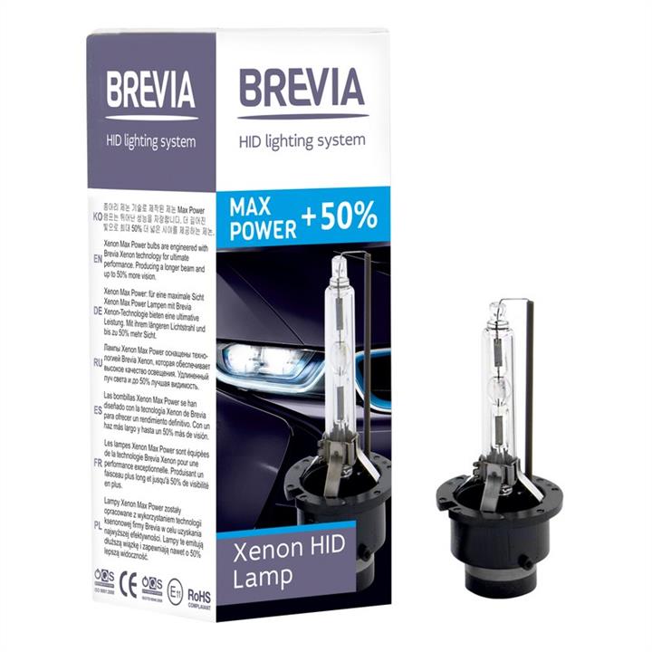 Brevia 85215MPC Xenon lamp Brevia Max Power +50% D2S 85V 35W 85215MPC