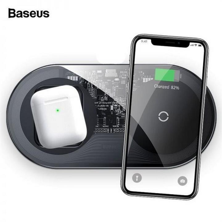 Baseus WXJK-01 Wireless charger Baseus Simple 2in1 18W WXJK01
