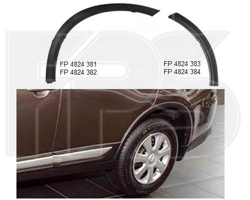 FPS FP 4824 384 Rear right bumper extension FP4824384