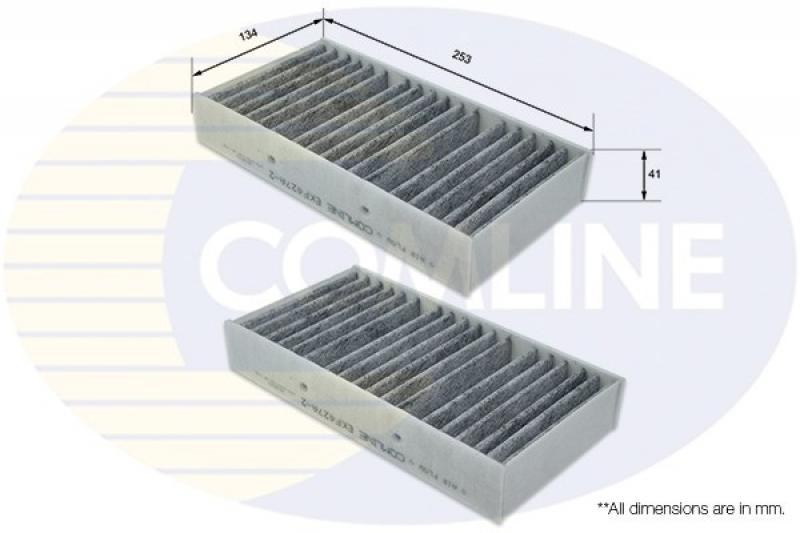 Comline EKF427A-2 Activated Carbon Cabin Filter EKF427A2