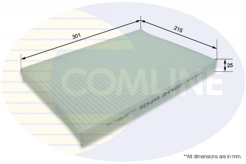 Comline EKF430 Filter, interior air EKF430