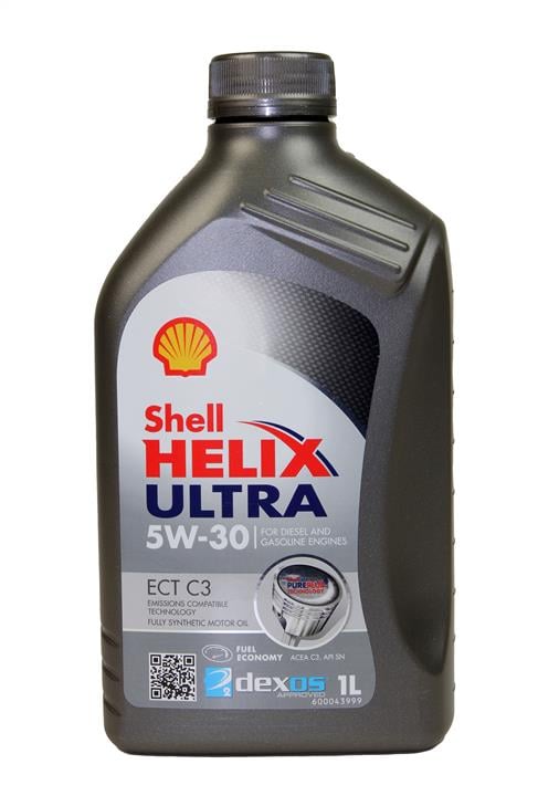Shell HELIX ULTRA ECT C3 5W-30 1L Engine oil Shell Helix Ultra ECT 5W-30, 1L HELIXULTRAECTC35W301L
