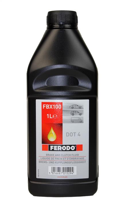 Ferodo FBX100 Brake fluid DOT 4 1 l FBX100