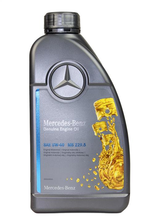 Mercedes A 000 989 52 04 11FIFE Engine oil Mercedes Genuine Engine Oil 5W-40, 1L A000989520411FIFE
