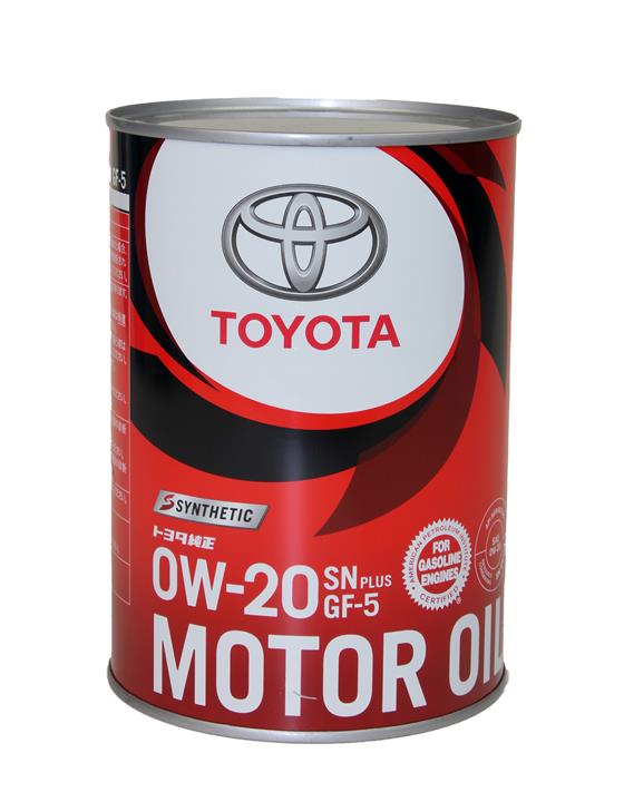 Toyota 08880-12606 Engine oil Toyota Genuine Motor Oil 0W-20, 1L 0888012606