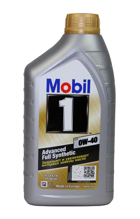 Mobil 152080 Engine oil Mobil 1 Full Synthetic 0W-40, 1L 152080