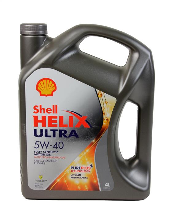 Shell 550040755 Engine oil Shell Helix Ultra 5W-40, API SN/CF, ACEA A3/ B3/ B4, 4l 550040755