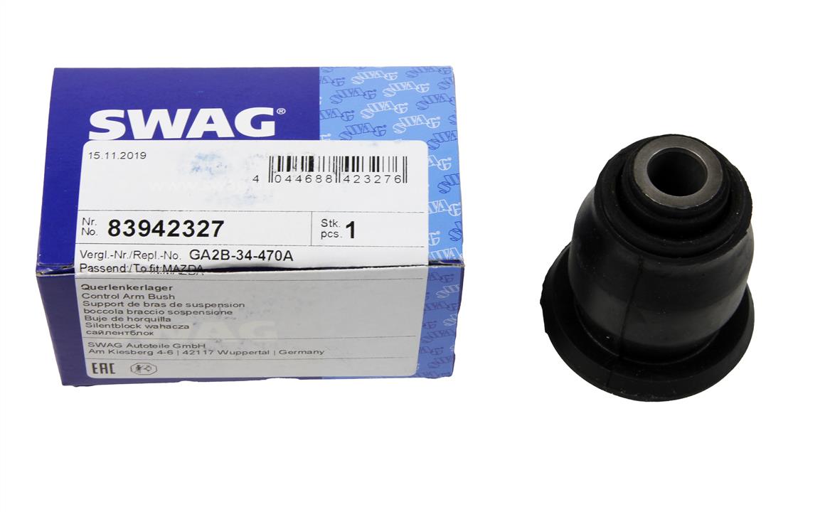 Front lower control arm front bushing SWAG 83 94 2327