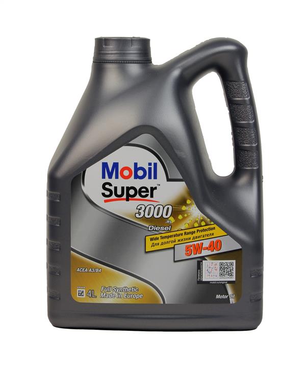 Mobil 152062 Engine oil Mobil Super 3000 X1 Diesel 5W-40, 4L 152062