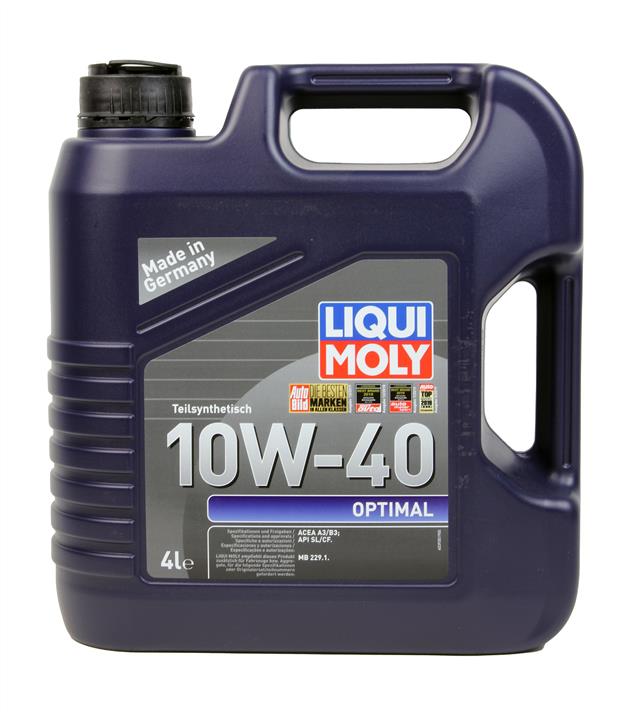 Engine oil Liqui Moly Optimal 10W-40, 4L Liqui Moly 3930