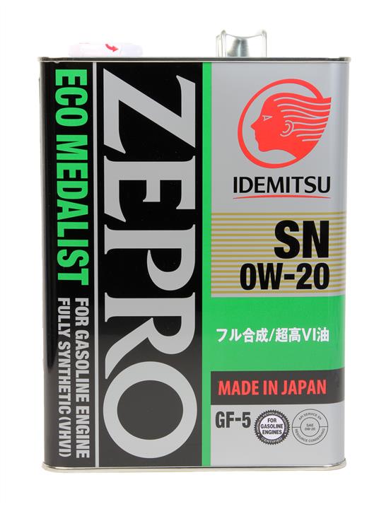 Idemitsu ZEPRO ECO MEDALIST SN/GF-5 0W-20 4L Engine oil Idemitsu Zepro Eco Medalist 0W-20, 4L ZEPROECOMEDALISTSNGF50W204L