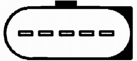 Air mass meter Hella 8ET 009 142-571