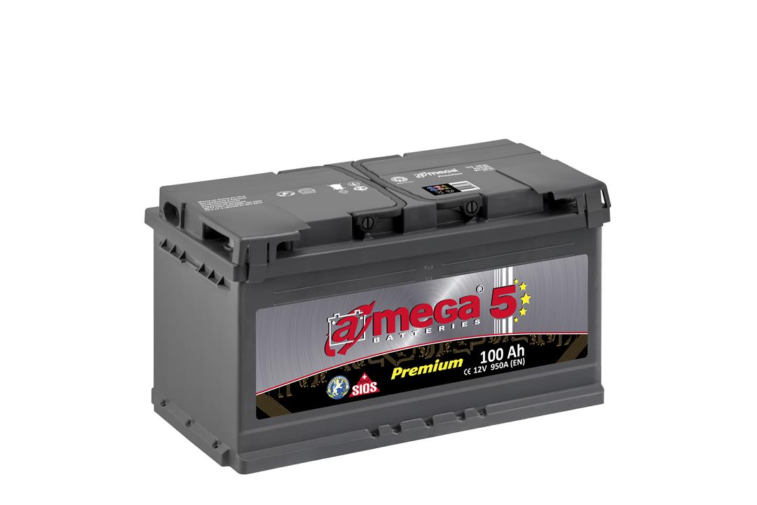 A-Mega AP-100-0 Battery A-mega Premium 12V 100Ah 950A(EN) R+ AP1000