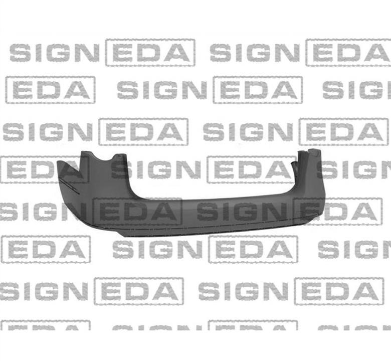 Signeda PVW04107BA Bumper rear PVW04107BA