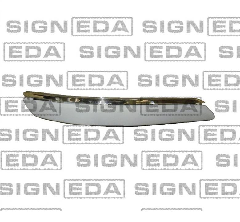 Signeda PVW04142MAR Moulding front bumper right chrom PVW04142MAR