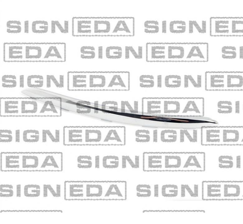 Signeda PVW07065MAL Trim left grill bumper front PVW07065MAL