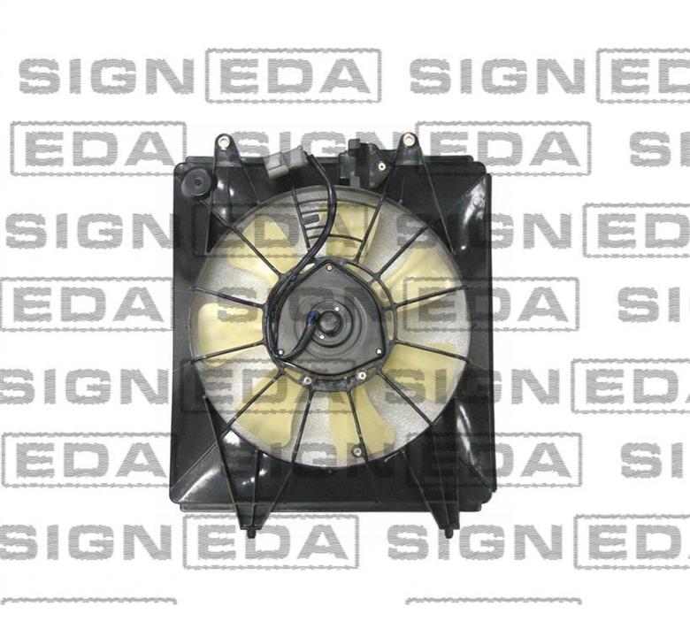 Signeda RDHD670039 Air conditioner radiator fan with diffuser RDHD670039