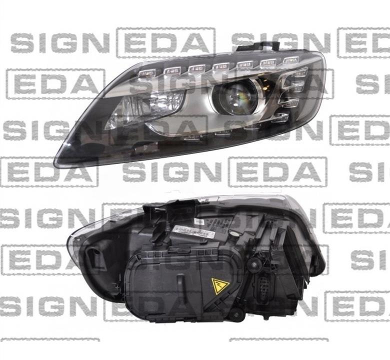 Signeda ZAD111087R Headlight right ZAD111087R