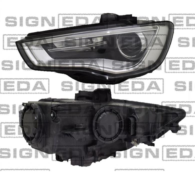 Signeda ZAD111139R Headlight right ZAD111139R