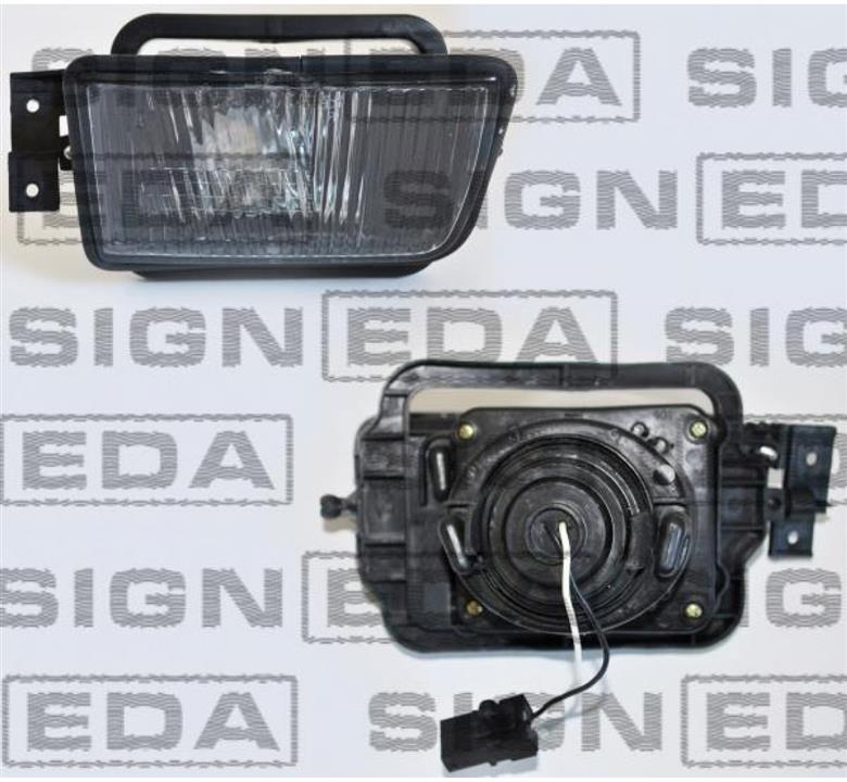 Signeda ZBM2002L Fog headlight, left ZBM2002L