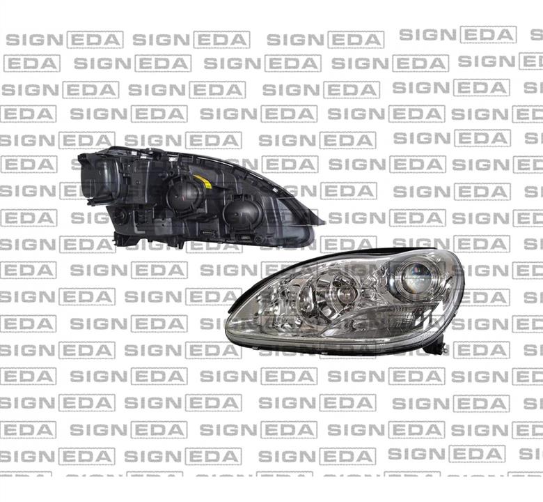 Signeda ZBZ111396L Headlight left ZBZ111396L