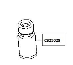 Jikiu CS25029 Shock absorber boot CS25029