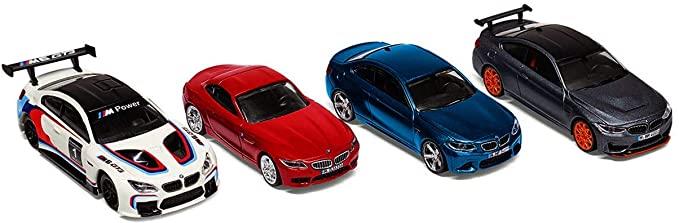 BMW 80 41 2 413 806 Toy Car Model BMW M6 GT3, M4 GTS, M2, Z4 (1:64) 80412413806