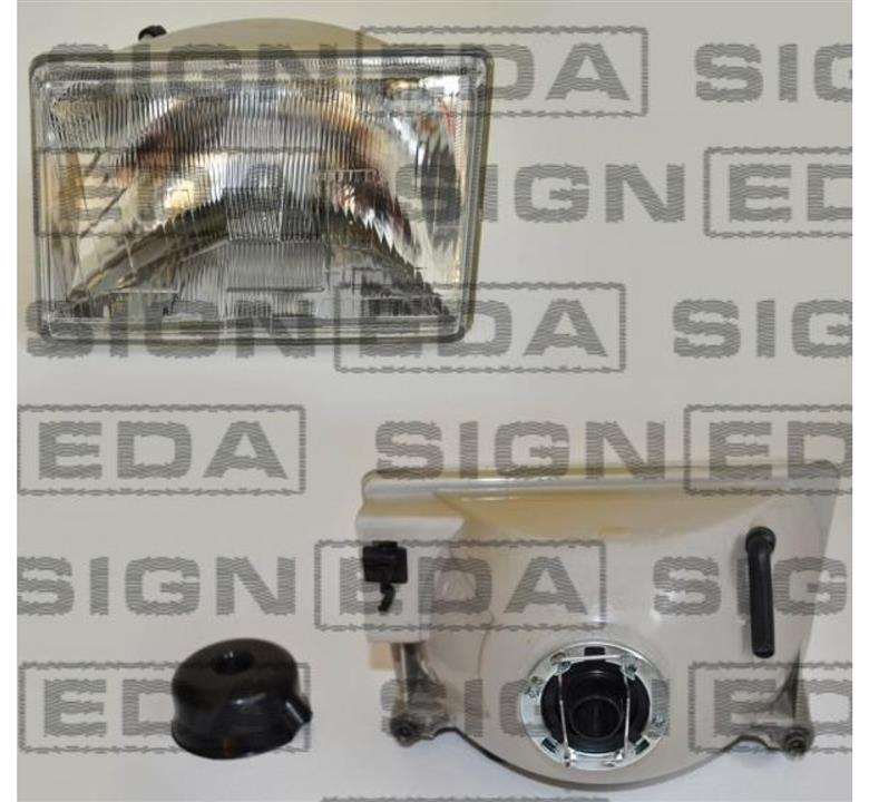Signeda ZCR1102R Headlight right ZCR1102R