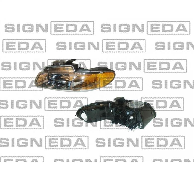 Signeda ZCR1104R Headlight right ZCR1104R