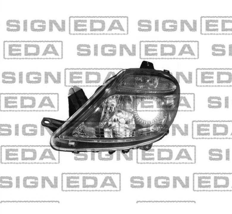 Signeda ZCT111016L Headlight left ZCT111016L