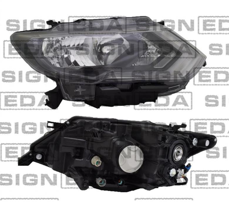 Signeda ZDS111083R Headlight right ZDS111083R