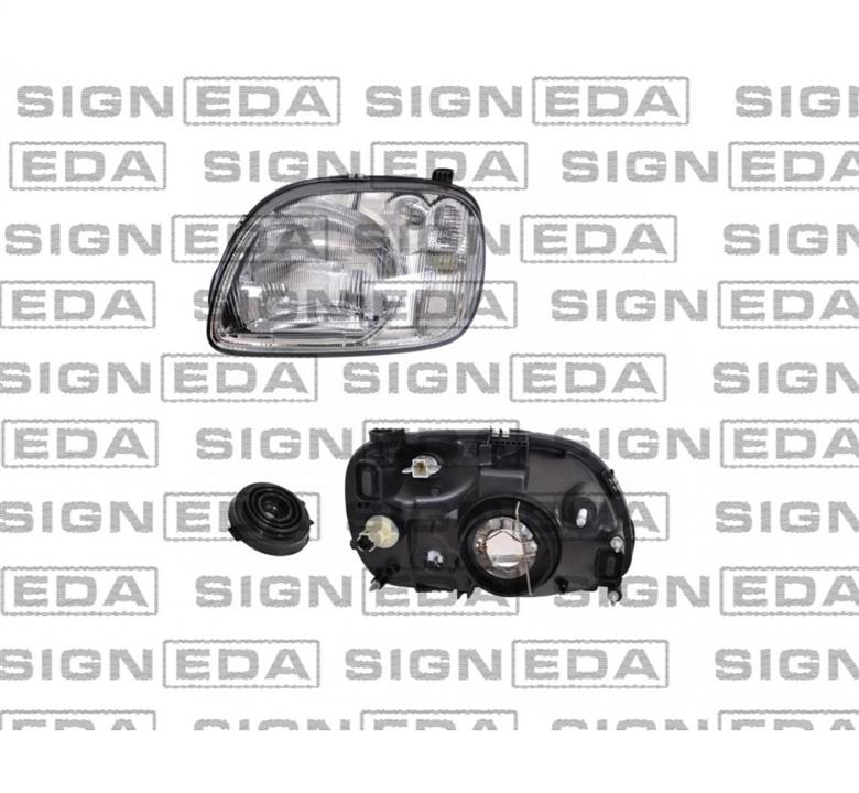 Signeda ZDS1177ER Headlight right ZDS1177ER