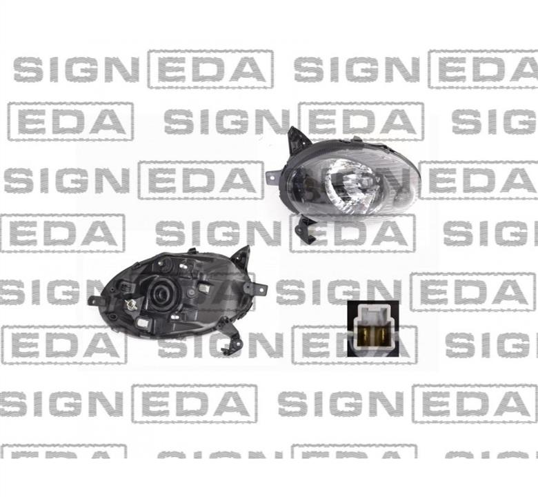 Signeda ZDS11C3R Headlight right ZDS11C3R