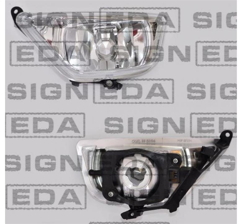 Signeda ZFD2016L Fog headlight, left ZFD2016L
