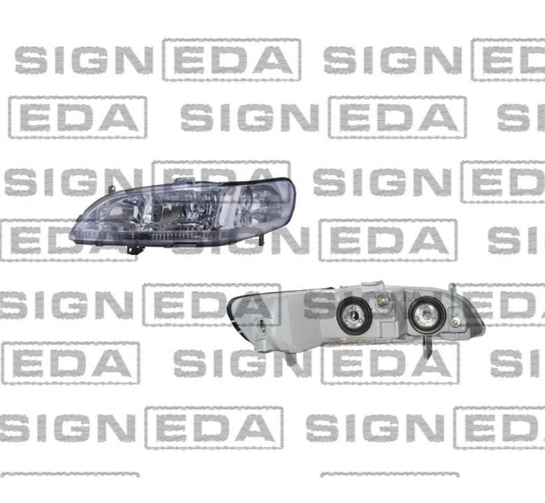 Signeda ZHD111013R Headlight right ZHD111013R