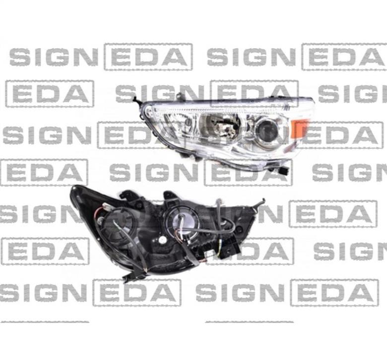 Signeda ZMB1199(K)R Headlight right ZMB1199KR