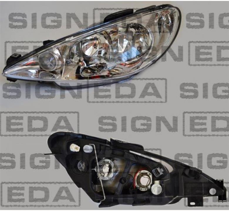 Signeda ZPG1121ER Headlight right ZPG1121ER