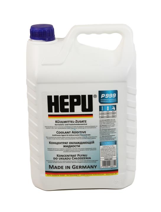 Hepu P999-005 Antifreeze HEPU G11 blue, concentrate, 5l P999005