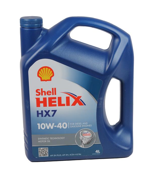 Shell HELIX HX 7 10W-40 4L Engine oil Shell Helix HX7 10W-40, 4L HELIXHX710W404L