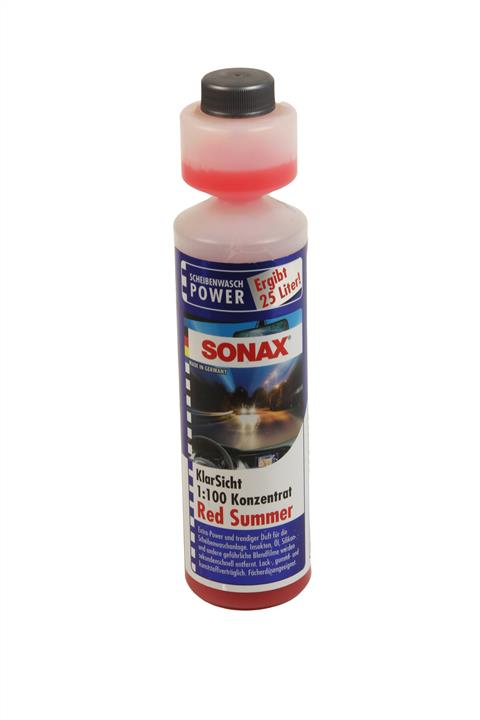 Sonax 266141 Summer windshield washer fluid, concentrate, 1:100, Red summer, 0,25l 266141