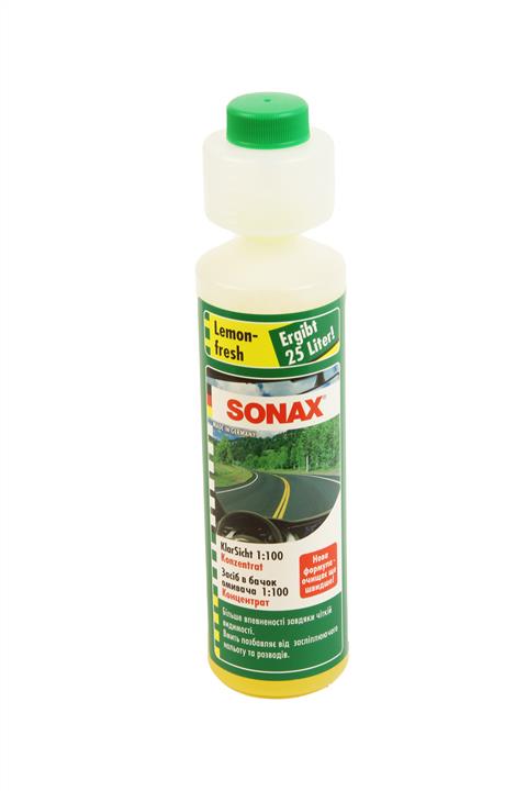 Sonax 373141 Summer windshield washer fluid, concentrate, 1:100, Lemon fresh, 0,25l 373141