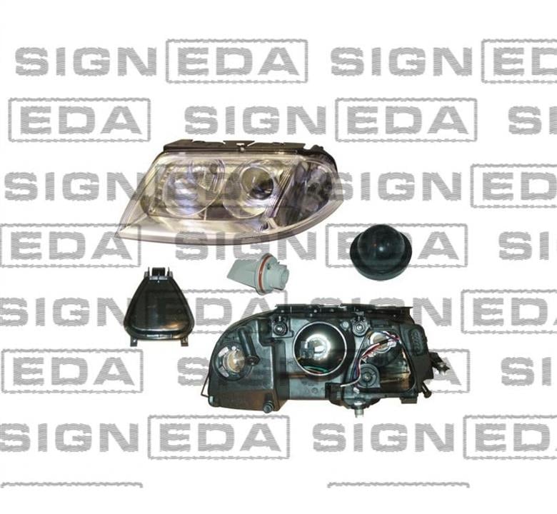 Signeda ZVW1142R Headlight right ZVW1142R